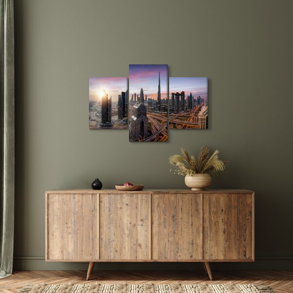 Slika - Panorama Dubaija (90x60 cm)
