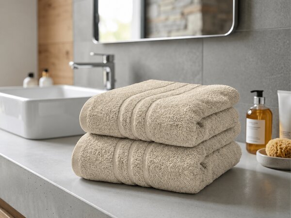 Ručnik Comfort 50 x 100 cm krem, 100% pamuk