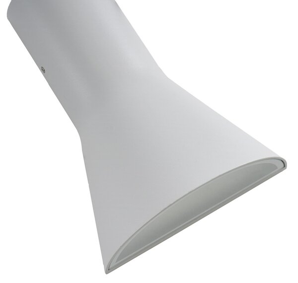 Vanjske Svjetiljka Lucande, Zephy, Sivo, Aluminij, Moderan