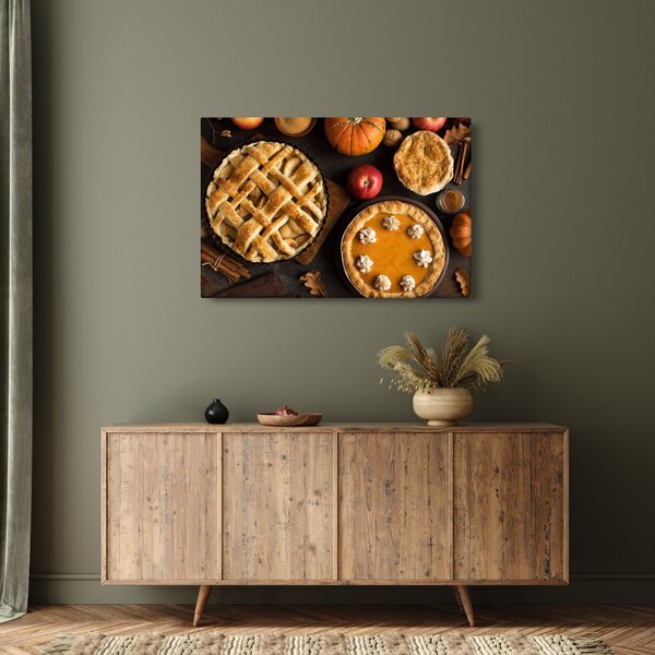 Slika - Pita od bundeve (90x60 cm)