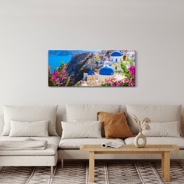 Slika - Santorini, Grčka (120x50 cm)
