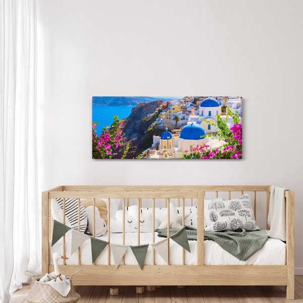 Slika - Santorini, Grčka (120x50 cm)
