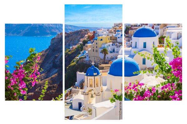 Slika - Santorini, Grčka (90x60 cm)