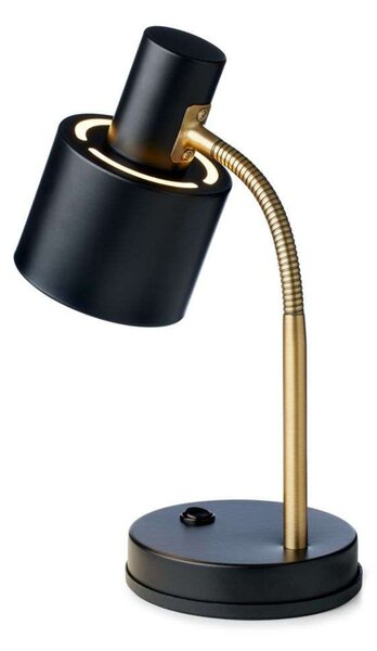 Stolne Lampa Halo Design, Crno, Dnevna soba, Metal