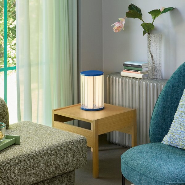 Stolne Lampa Hübsch, Aru, prigušiv, Plava, Dnevna soba, Moderan