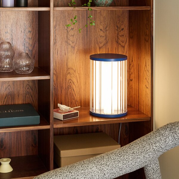 Stolne Lampa Hübsch, Aru, prigušiv, Plava, Dnevna soba, Moderan