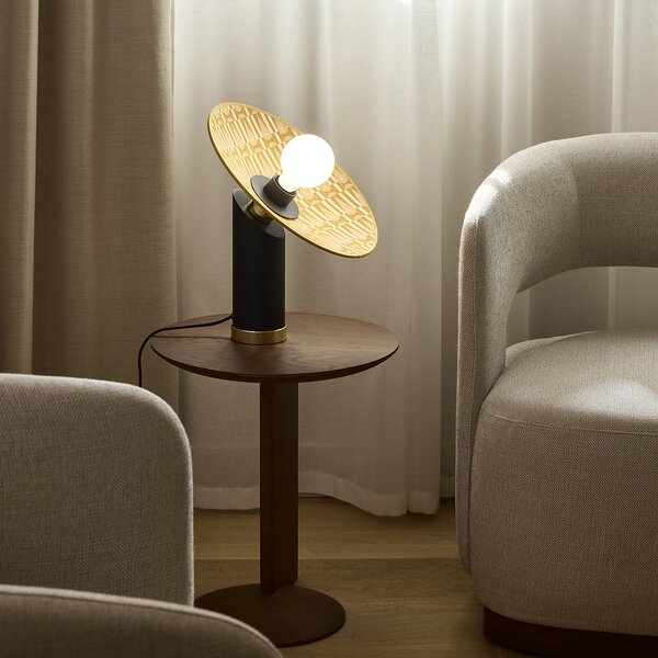 Stolne Lampa MARKET SET, Gatsby, Bež, Dnevna soba, Tkanina / tekstil, Dizajn