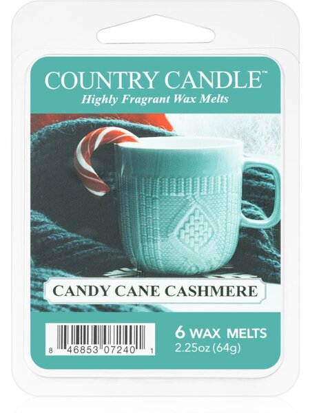 Country Candle Candy Cane Cashmere vosak za aroma lampu 64 g