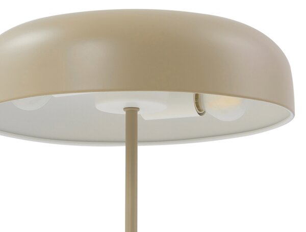 Stolne Lampa Lindby, Edion, Bež, Dnevna soba, Metal, Moderan