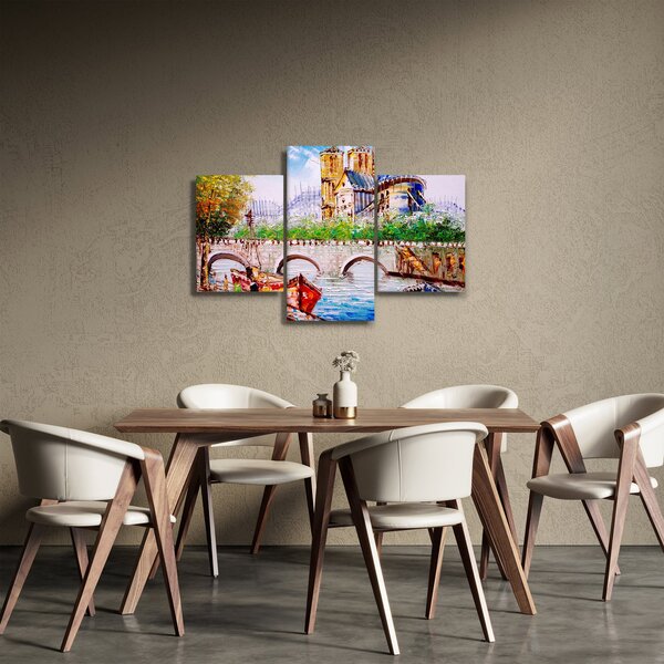 Slika - Uljana slika grada (90x60 cm)