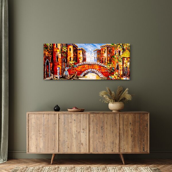 Slika - Ulje na platnu grada III. (120x50 cm)