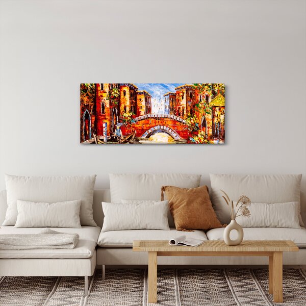 Slika - Ulje na platnu grada III. (120x50 cm)
