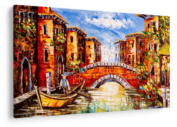 Slika - Ulje na platnu grada III. (90x60 cm)