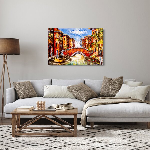 Slika - Ulje na platnu grada III. (90x60 cm)
