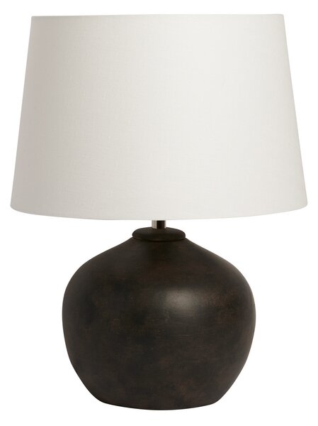 Stolne Lampa Watt & Veke, Mona Black, Crno, Dnevna soba, Keramika, Dizajn
