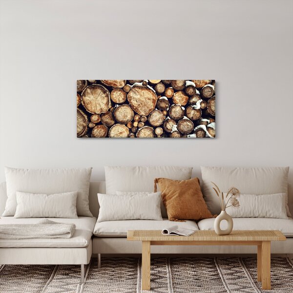 Slika - Drvo u snijegu (120x50 cm)