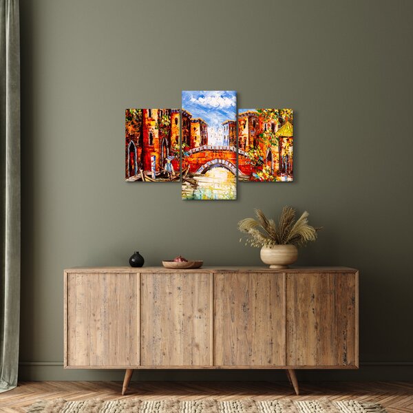 Slika - Ulje na platnu grada III. (90x60 cm)