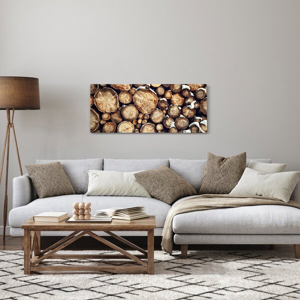 Slika - Drvo u snijegu (120x50 cm)