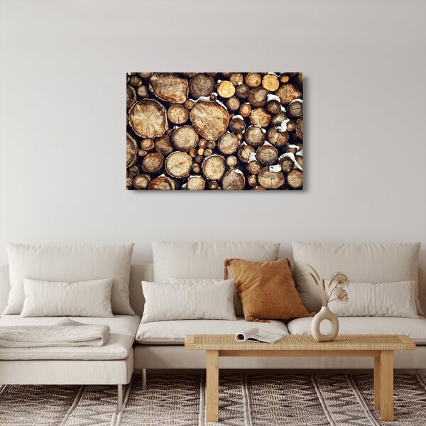 Slika - Drvo u snijegu (90x60 cm)