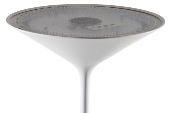 Podne Lampa Rotaliana, Dry, prigušiv, Bijela, Dnevna soba, Metal, Dizajn