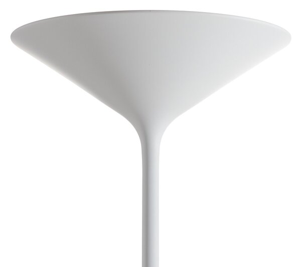 Podne Lampa Rotaliana, Dry, prigušiv, Bijela, Dnevna soba, Metal, Dizajn