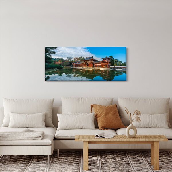 Slika - Hram Byodo-in, Japan (120x50 cm)