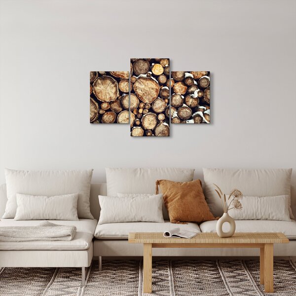 Slika - Drvo u snijegu (90x60 cm)