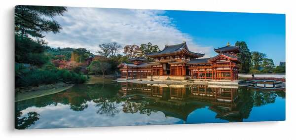 Slika - Hram Byodo-in, Japan (120x50 cm)