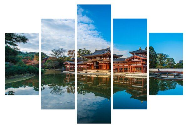 Slika - Hram Byodo-in, Japan (150x105 cm)
