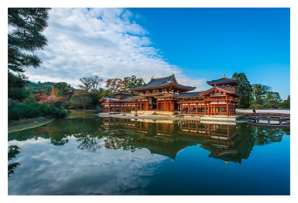 Slika - Hram Byodo-in, Japan (90x60 cm)