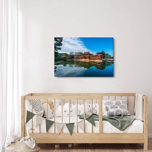 Slika - Hram Byodo-in, Japan (90x60 cm)