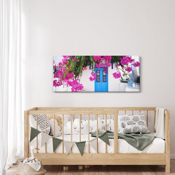 Slika - Tradicionalna grčka kuća (120x50 cm)