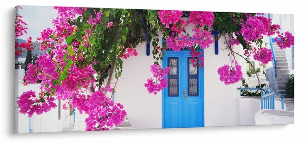 Slika - Tradicionalna grčka kuća (120x50 cm)