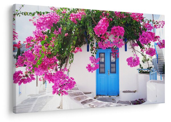 Slika - Tradicionalna grčka kuća (90x60 cm)