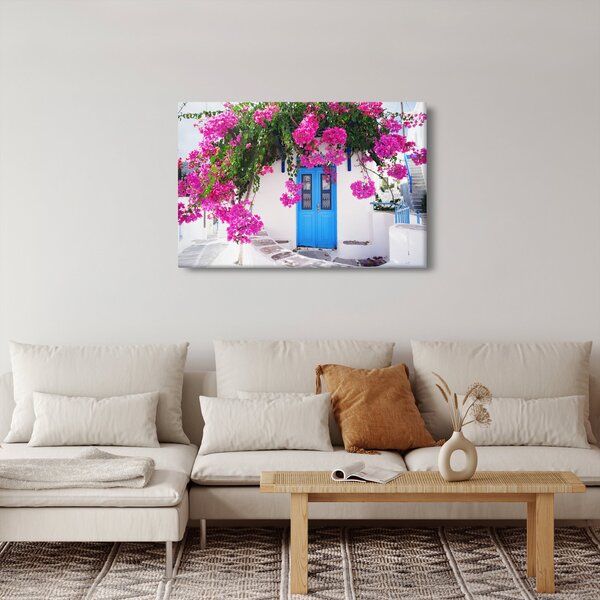 Slika - Tradicionalna grčka kuća (90x60 cm)