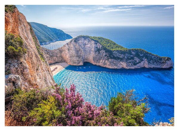 Slika - Plaža Navagio, Grčka (70x50 cm)