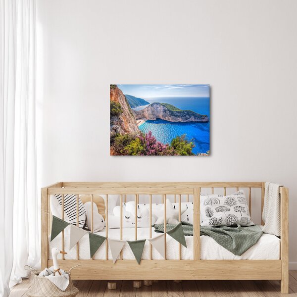 Slika - Plaža Navagio, Grčka (70x50 cm)