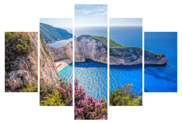 Slika - Plaža Navagio, Grčka (150x105 cm)