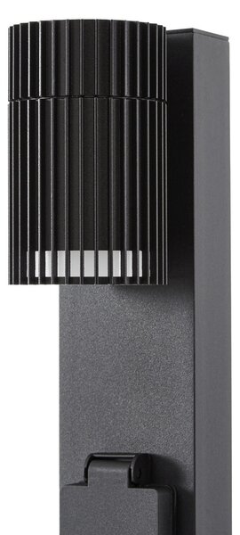 Vanjske Svjetiljka Lindby, Enerio, prigušiv, Crno, Aluminij, Moderan