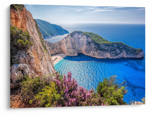Slika - Plaža Navagio, Grčka (70x50 cm)