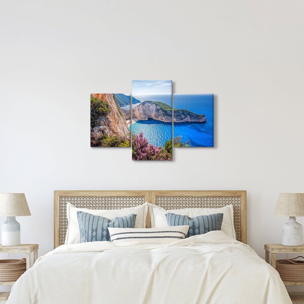 Slika - Plaža Navagio, Grčka (90x60 cm)
