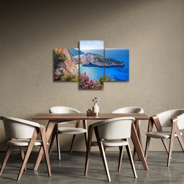Slika - Plaža Navagio, Grčka (90x60 cm)