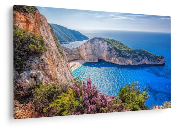 Slika - Plaža Navagio, Grčka (90x60 cm)