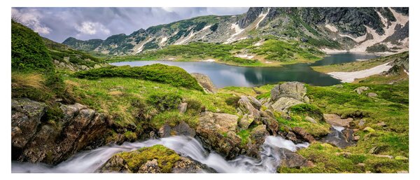 Slika - Pogled na planinu Rila (120x50 cm)