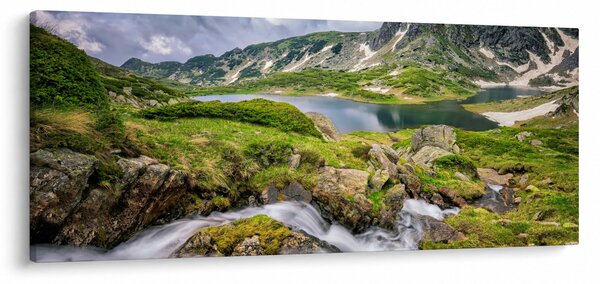 Slika - Pogled na planinu Rila (120x50 cm)