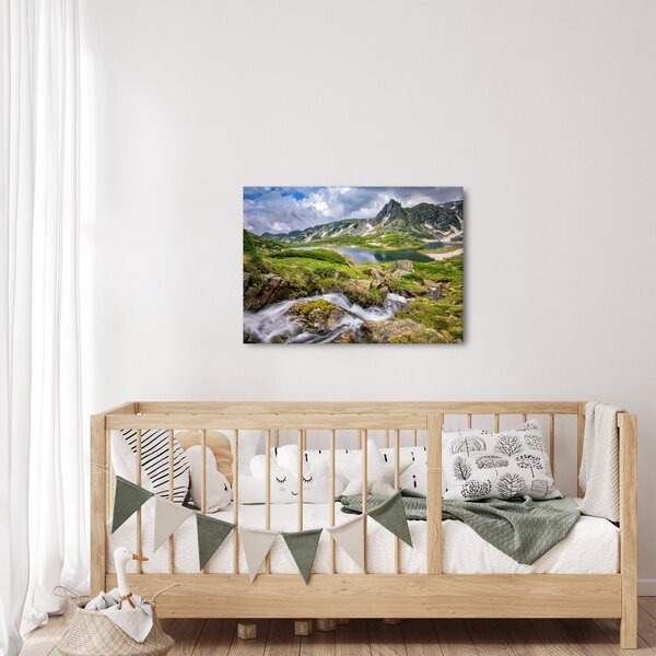 Slika - Pogled na planinu Rila (70x50 cm)