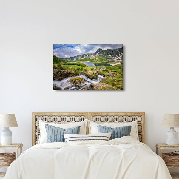 Slika - Pogled na planinu Rila (90x60 cm)