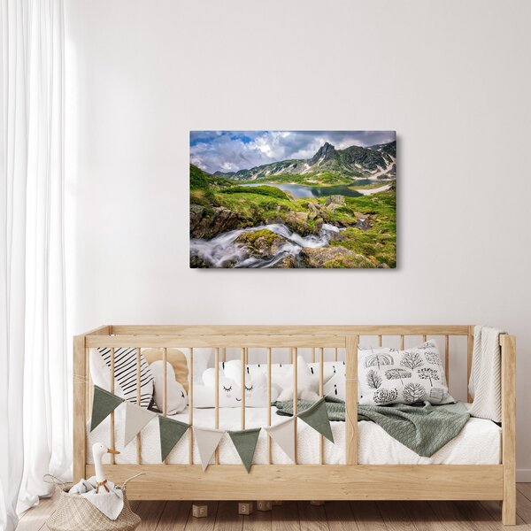 Slika - Pogled na planinu Rila (90x60 cm)