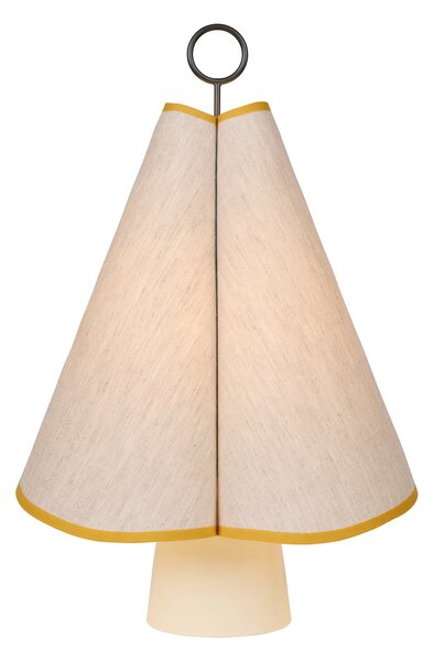 Stolne Lampa GUBI, Hornbæk, prigušiv, Bež, Dnevna soba, Tkanina / tekstil, Dizajn