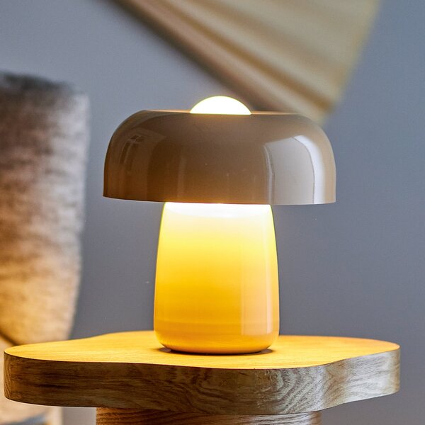 Stolne Lampa Bloomingville, Ylva, Bež, Dnevna soba, Metal, Skandinavski